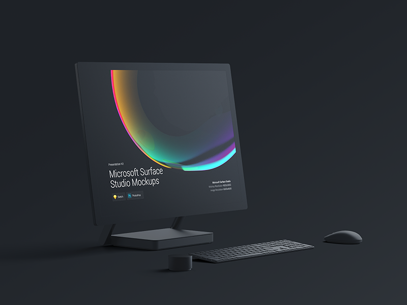 Download Microsoft Surface Studio Mockups by Ruslanlatypov for ...