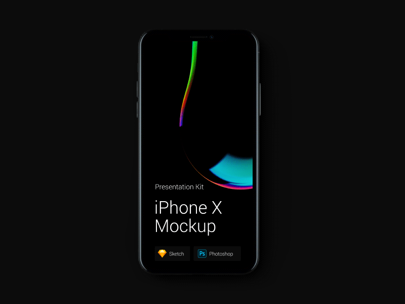 iPhone X Mockup by Ruslanlatypov for ls.graphics on Dribbble