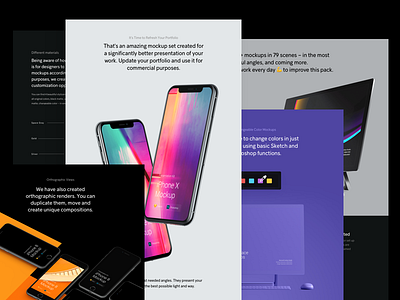 Presentation Kit, Behance presentation download mockup psd