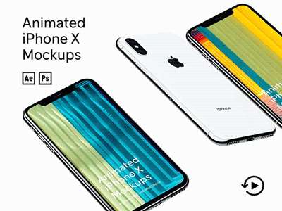 Download Animated Iphone X Mockup By Ruslanlatypov For Ls Graphics On Dribbble
