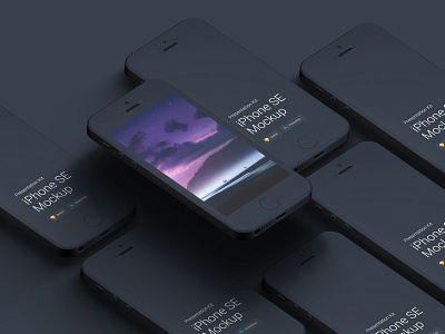Download Iphone Se 2020 Mockup Designs Themes Templates And Downloadable Graphic Elements On Dribbble