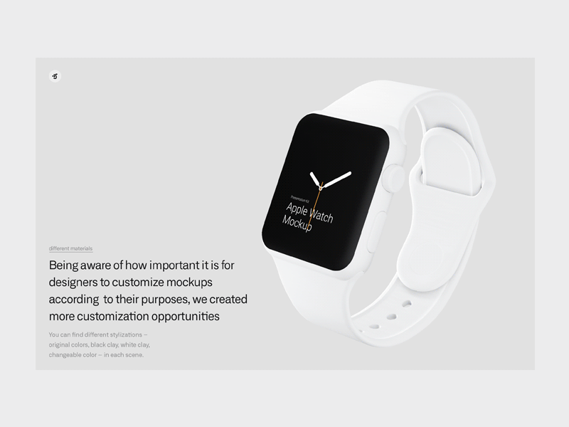 Presentation Kit on Product Hunt apple mockup watch