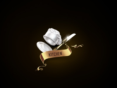 Kitchen Icon icon kitchen knife plate
