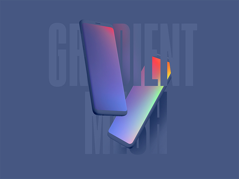 Free Gradient Mesh Pack download free freebie gradient illustrator mesh sketch