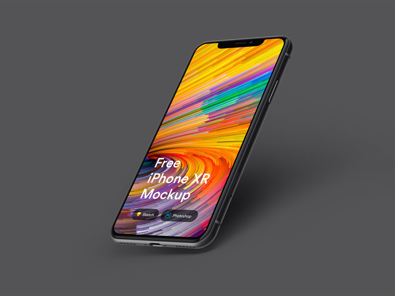 Download Free iPhone XR Mockup by Ruslanlatypov for ls.graphics on Dribbble