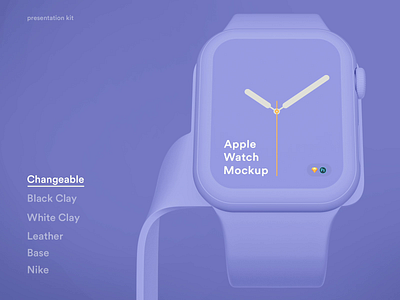 Apple Watch 4 Mockups apple apple watch 4 mockups mock up mockup psd sketch ui watch