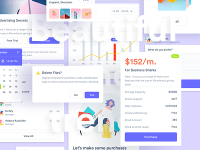 Design Starter Kit atomic design system elements landing sketch ui kit