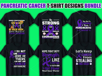 This is My New Pancreatic Cancer T-Shirt Design Bundle. apparel branding clothes clothing clothingbrand design etsy fashion graphic design hoodie kaos love moda ootd streetwear style t-shirt