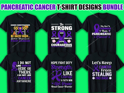 This is My New Pancreatic Cancer T-Shirt Design Bundle. apparel branding clothes clothing clothingbrand design etsy fashion graphic design hoodie kaos love moda ootd streetwear style t shirt