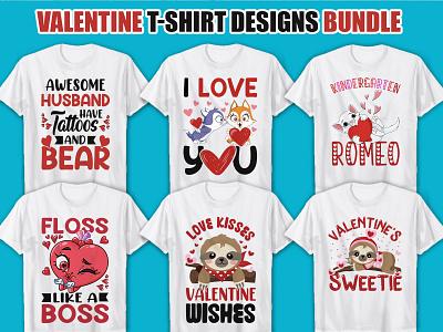 This is My New Valentine T-Shirt Designs Bundle.