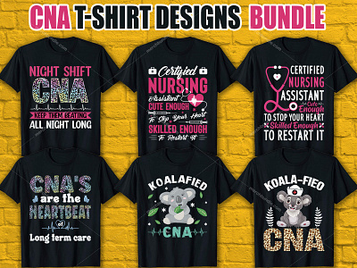 CNA T-Shirt Designs For Merch By Amazon