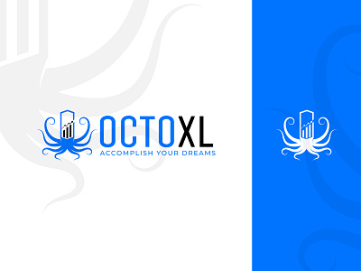 Octoxl Logo Design branding digital marketing logo graphic design logo marketing