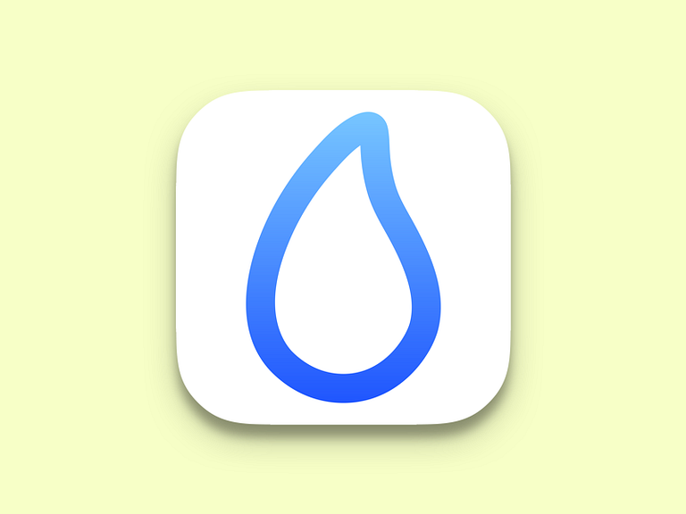 DROP App Icon by Lauren Brame on Dribbble