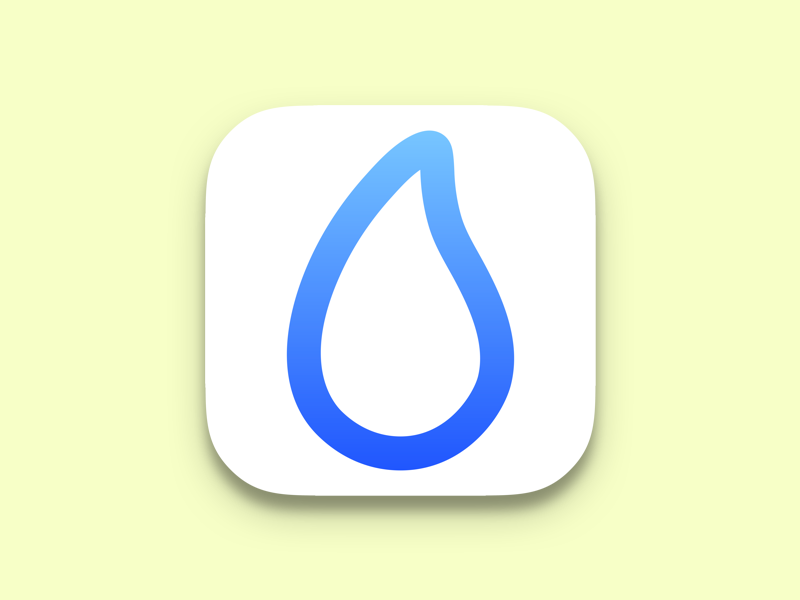 DROP App Icon by Lauren Brame on Dribbble