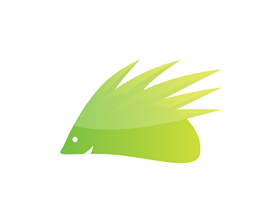 New Defend green hedgehog logo