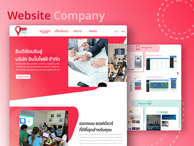 Company Website Design company graphic design ui ux web