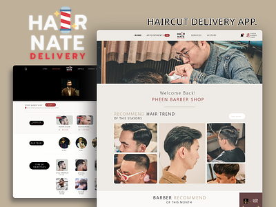 Haircut delivery Application Design