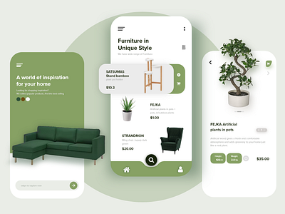 Furniture App design