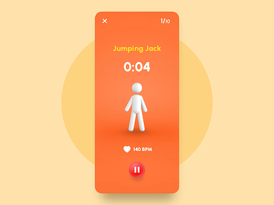 Workout App Concept app workout app ux design ux ui design product design product workout design duyluong interaction design ui after effect interaction mobile animation