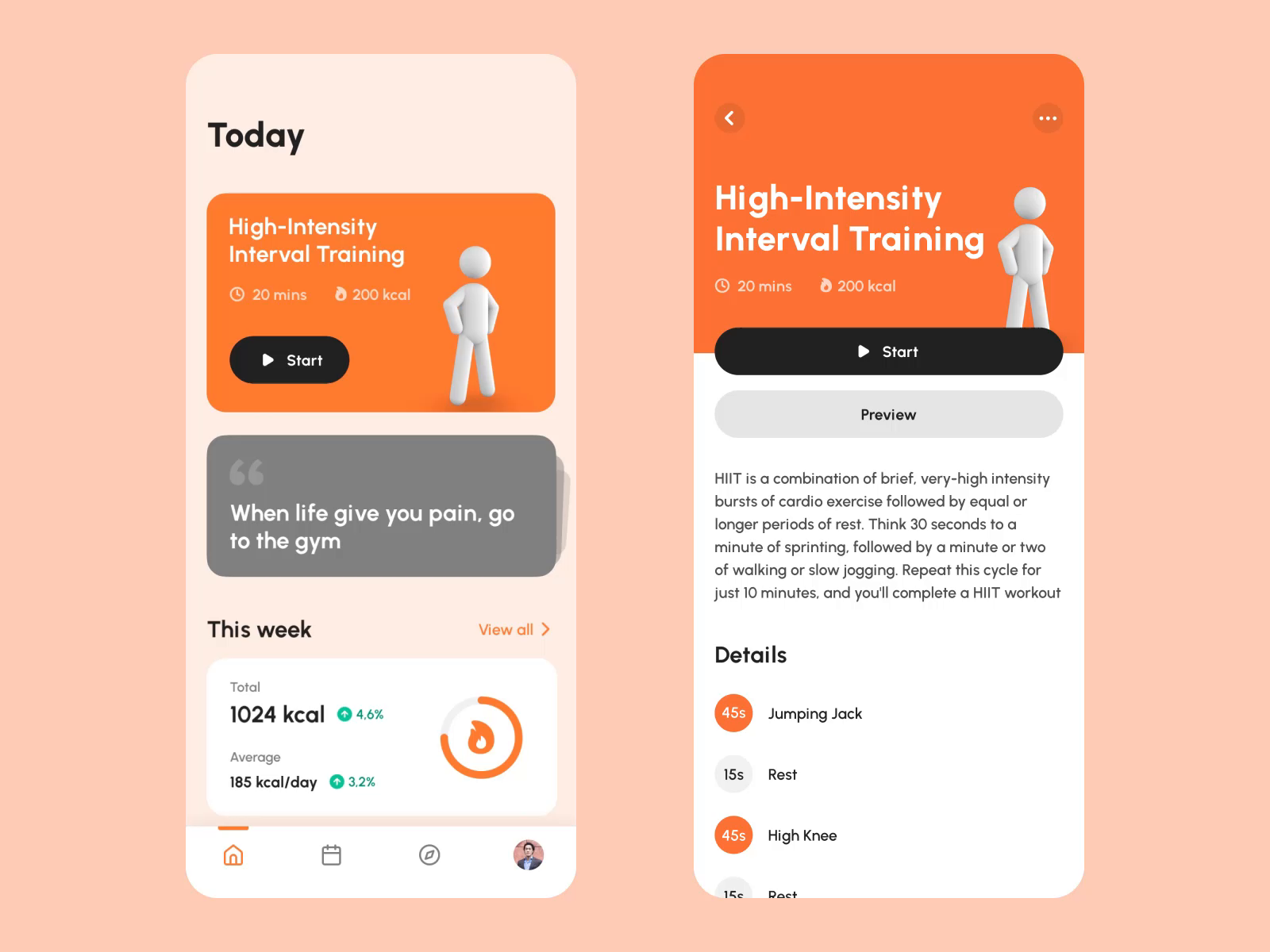 free app workout at home
