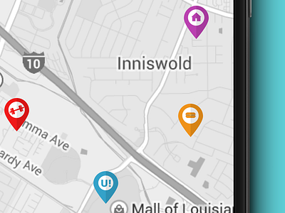 Personal Location Tracker design location location tracker sketch tracker ui ux