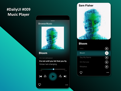 DailyUI009 -Music Player-