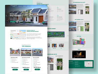 Housing Complex / Real Estate Landing Page design housing complex landing page real estate real estate landing page real estate website ui ux website