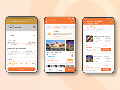 Hotel Search UI Exploration app application design exploration hotel mobile app ui user interface ux