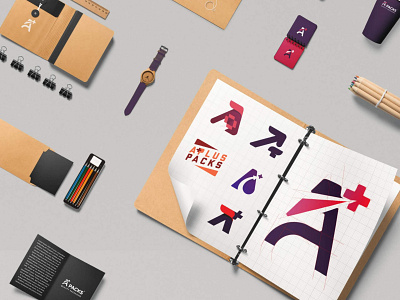 Aplus Packs - Quality Packaging - Logo - Copees 11 branding minimalism typography logo