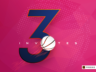 Three dribbble invites :) Giveaway - with Freebie !