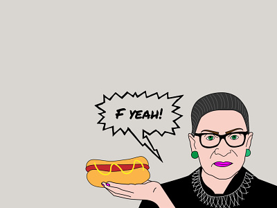 RBG & Hot Dog