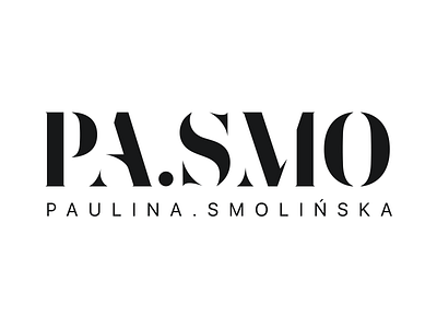 PA.SMO black design hair hairdresser hairsalon hairstyle logo logotype salon type typeface