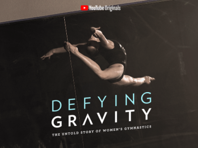 YouTube Originals: Defying Gravity banner design graphic design youtube youtube originals