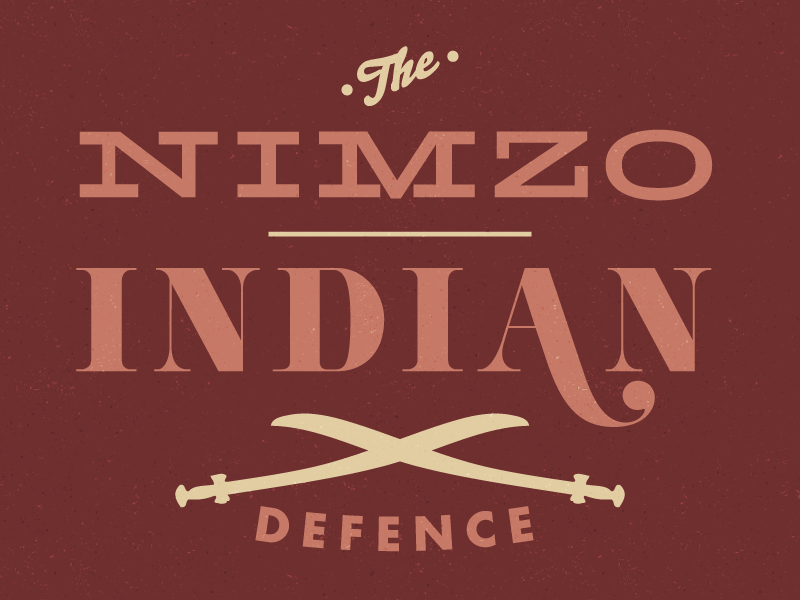 Nimzo-Indian Defence (GIF) chess indian nimzo type