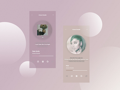 Music Streaming Service UI