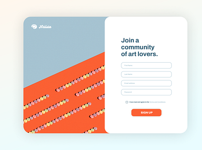 Sign Up Page branding daily design daily ui daily ui challenge design design concept graphic design interface mockup design sign up sign up design sign up page ui ui challenge ui design ui ix ui mockup ui web design ux web design