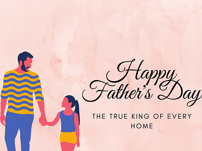 Father's Day design typography