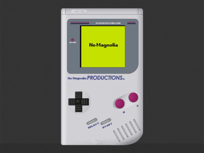 Game Boy 2d after effects animation game boy illustration