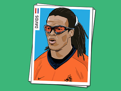 Davids colour davids football holland illustration netherlands nike sport