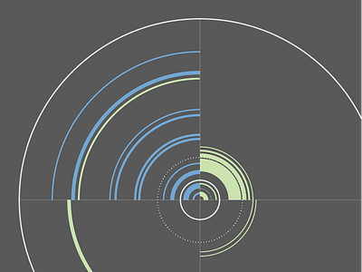 Radial Visualization circles data visualization