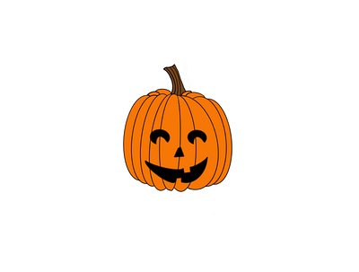 jack-o-lantern sticker design graphic design icon illustration logo