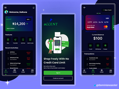 Accent Mobile Banking App