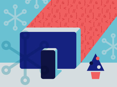 Calendar 2016_January by Ira Derenskaya on Dribbble