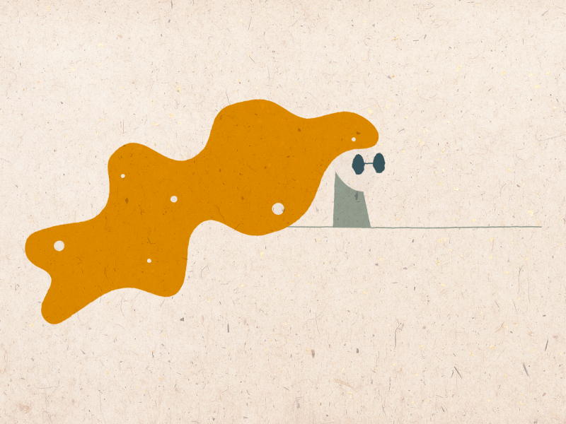 Lady calendar after effects hair woman .aep illustration vector character motion animation gif lady