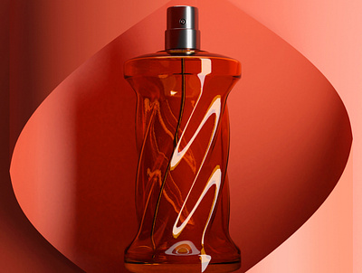 3d bottle parfume 3d blender3d cgi cgi photography design modeling