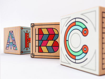 ABC Wooden Blocks abc abc blocks alphabet alphabet blocks typography