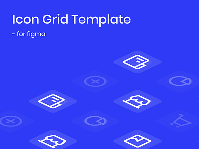 Icon Grid Template for Figma