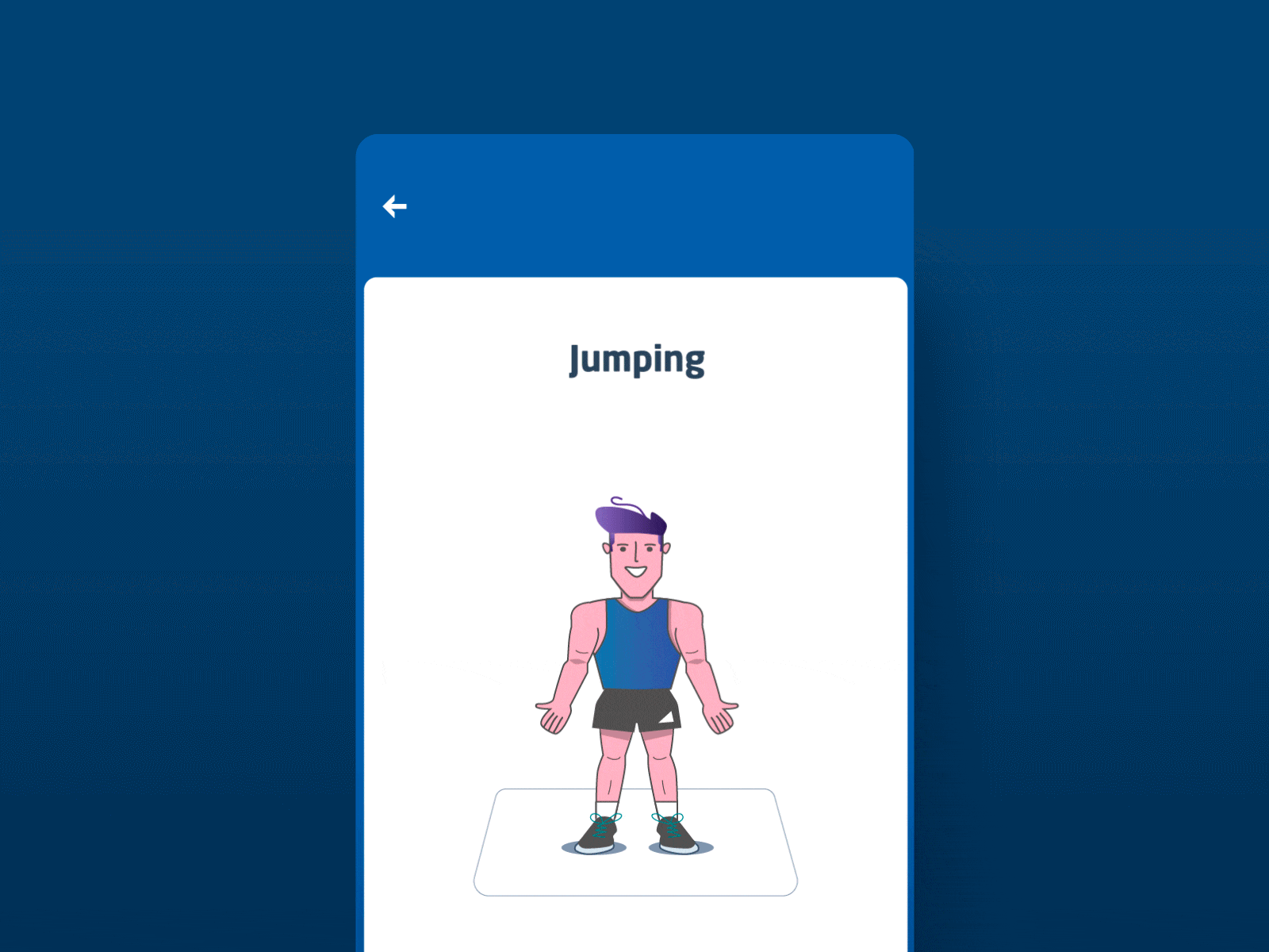 Fitness app 💪 activity animation app athlete blue fit fitness fitness app gym illustration mobile mobile ui neomorphic neomorphism neumorphism sport sportsman trainer ui ux