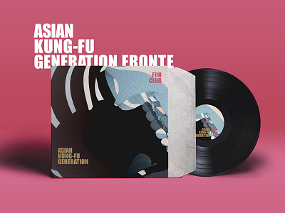 Asia Kung-Fu Generation Tribute: Fronte c4d cel shader illustrator photoshop