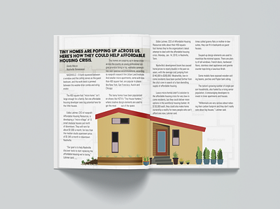 The Vanual book building design illustration publication tinyhomes vector